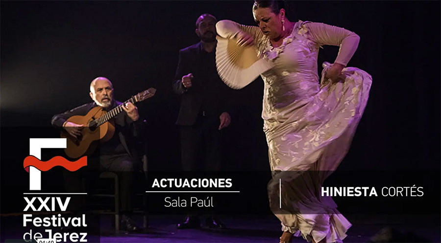 Video Hiniesta Cortés en el Festival de Jerez