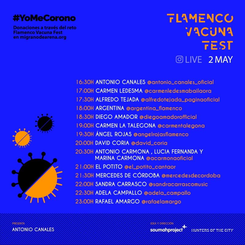 Flamenco Vacuna Fest 2 mayo