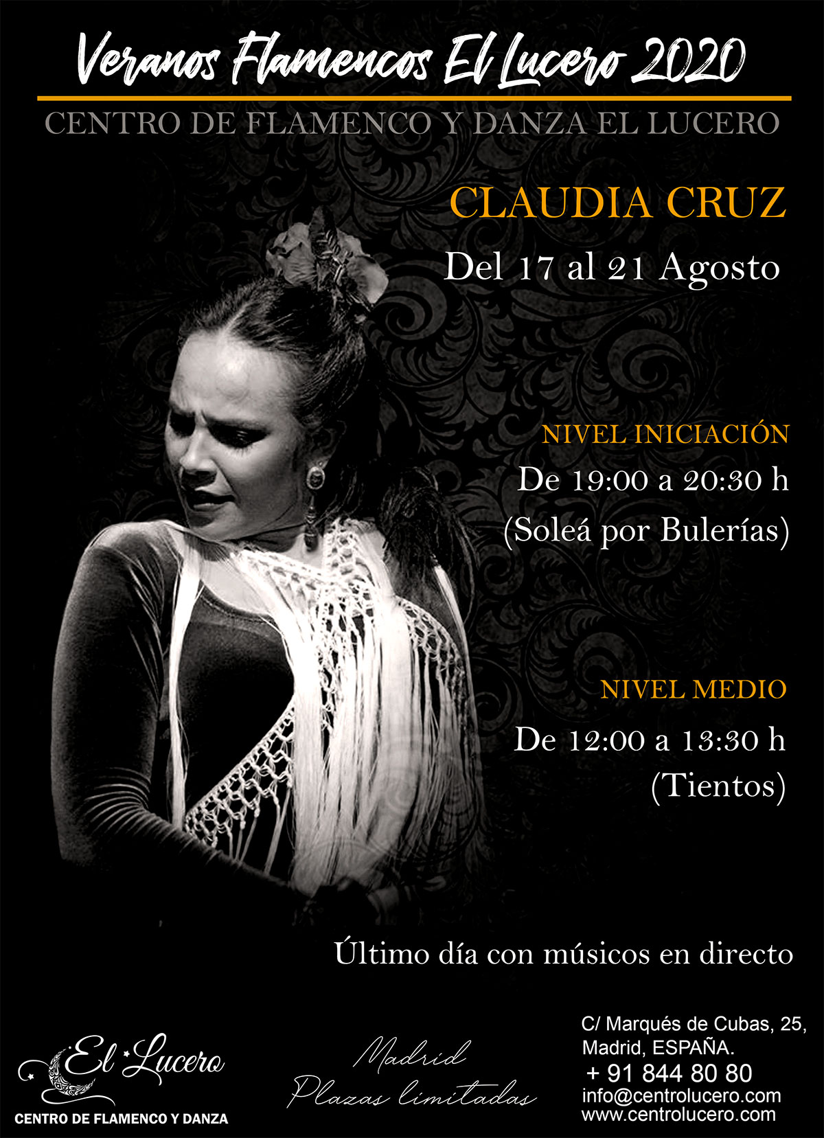 Veranos Flamencos EL LUCERO - Claudia Cruz