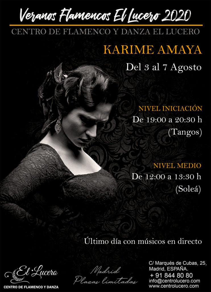 Veranos Flamencos EL LUCERO - Karime Amaya