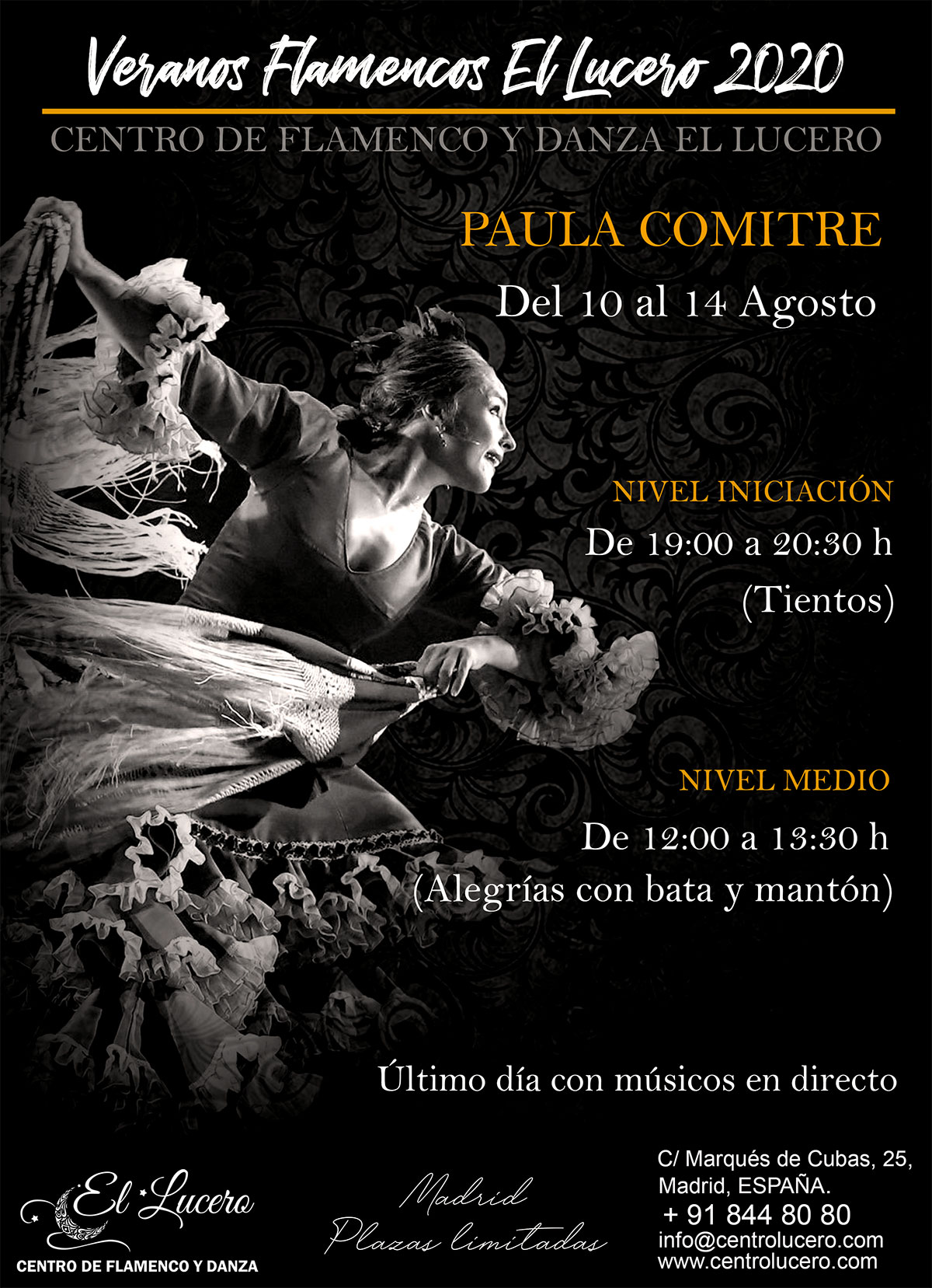 Veranos Flamencos EL LUCERO - Paula Comitre