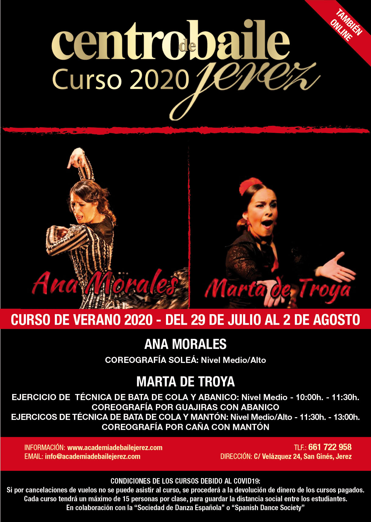 Centro de Baile Jerez - Verano 2020