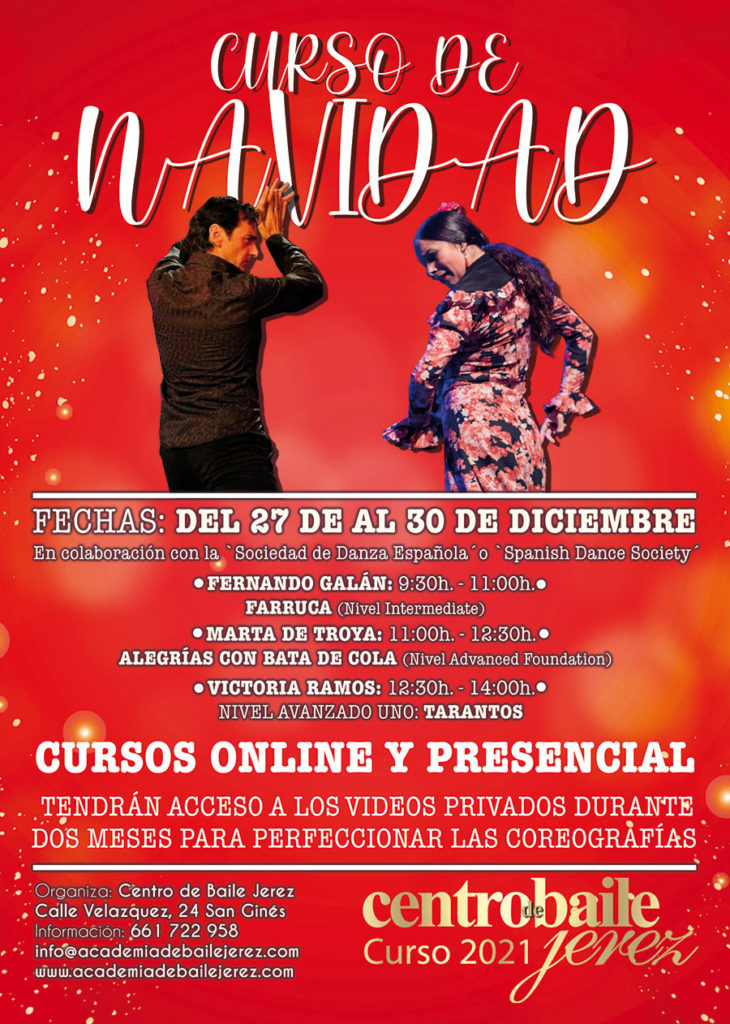 Cursos flamencos de Navidad - Jerez