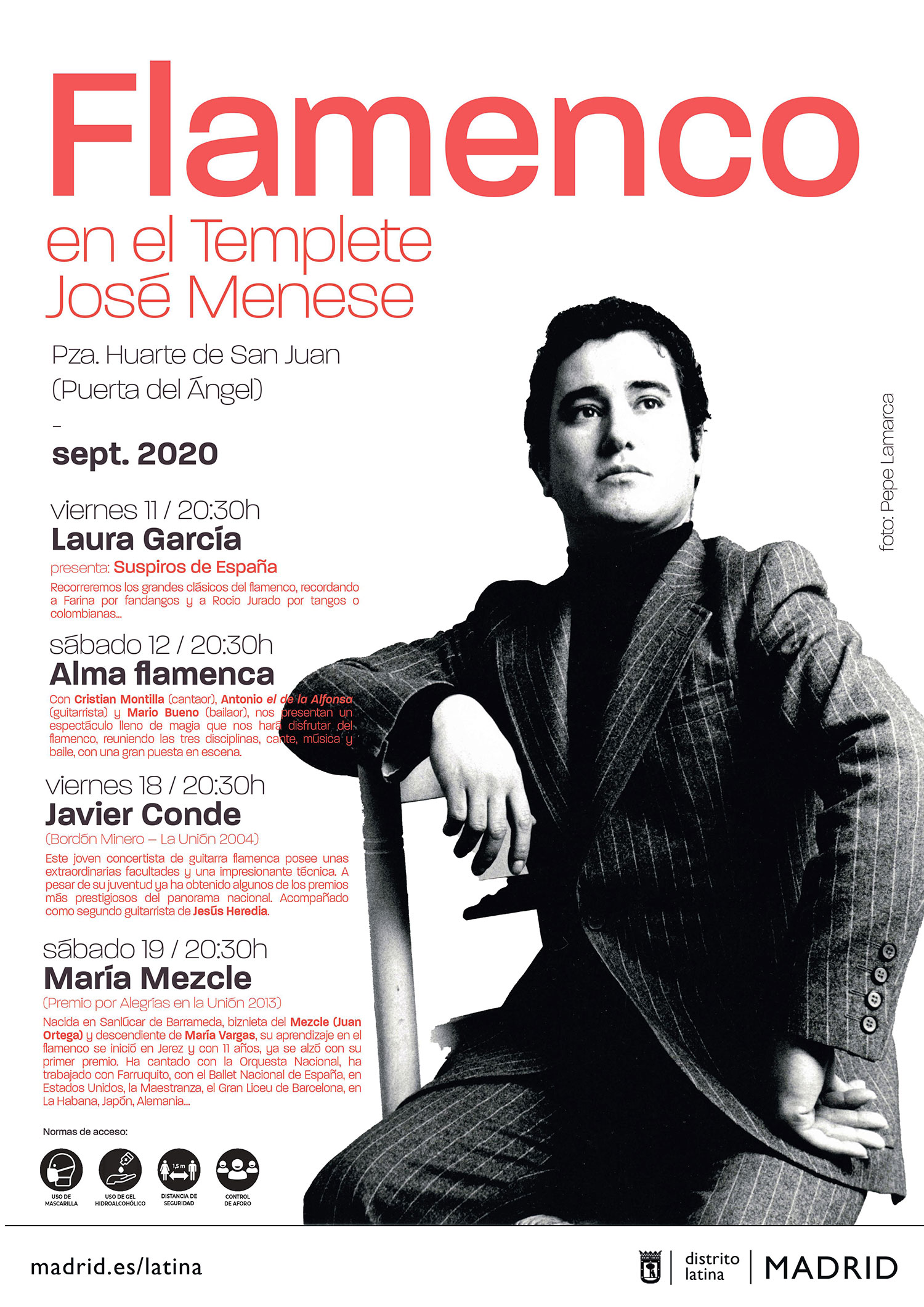 Flamenco en el Templete de José Menese (Madrid)