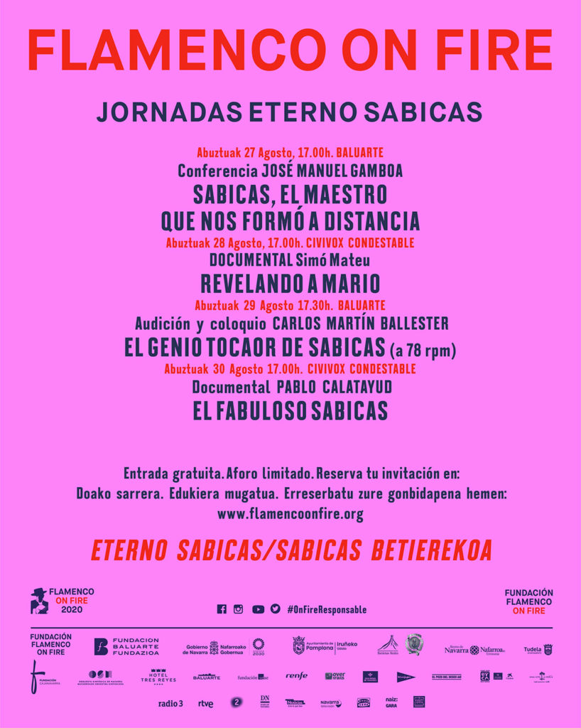 Jornadas Eterno Sábicas - Flamenco on Fire 2020
