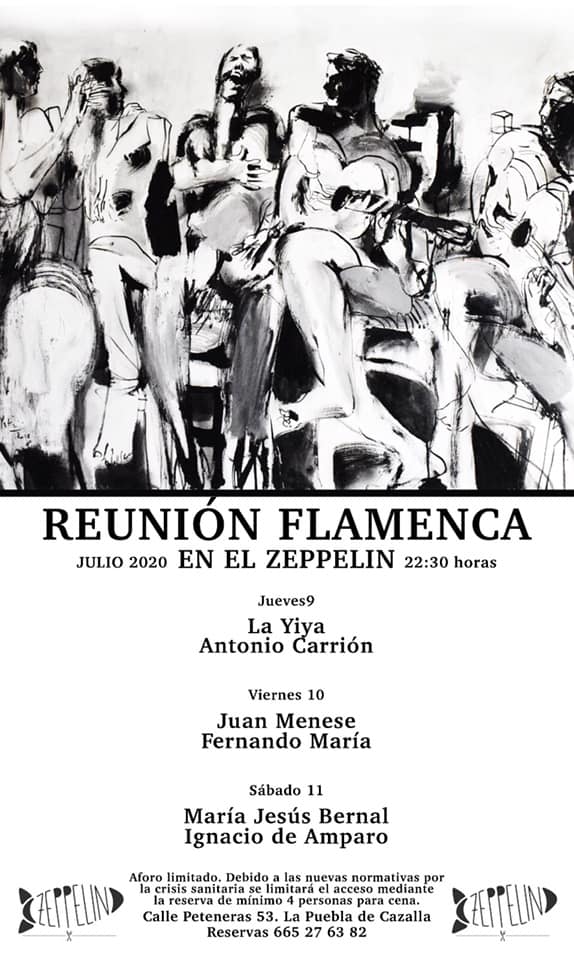 Reunión flamenca en Zeppelin