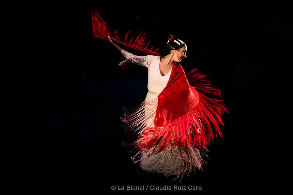 Anabel Veloso - Oro sobre azul - foto: Claudia Ruiz Caro