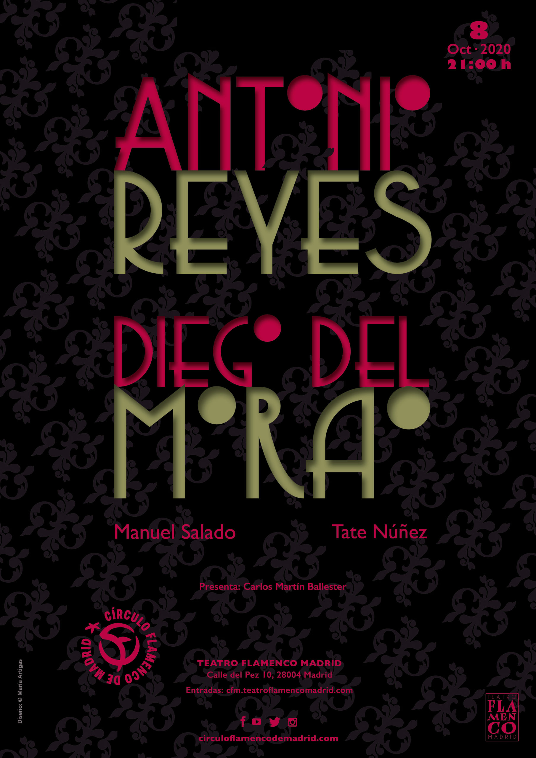 Círculo Flamenco de Madrid Antonio Reyes