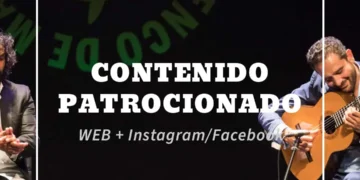 DeFlamenco, contenido patrocionado, redes sociales