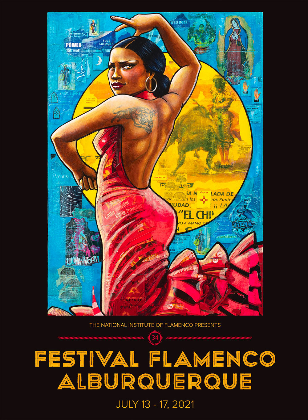 El Instituto Nacional de Flamenco presenta con orgullo Festival Flamenco Alburquerque 34