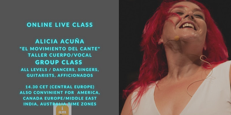Alicia Acuña - I am flamenco singing school