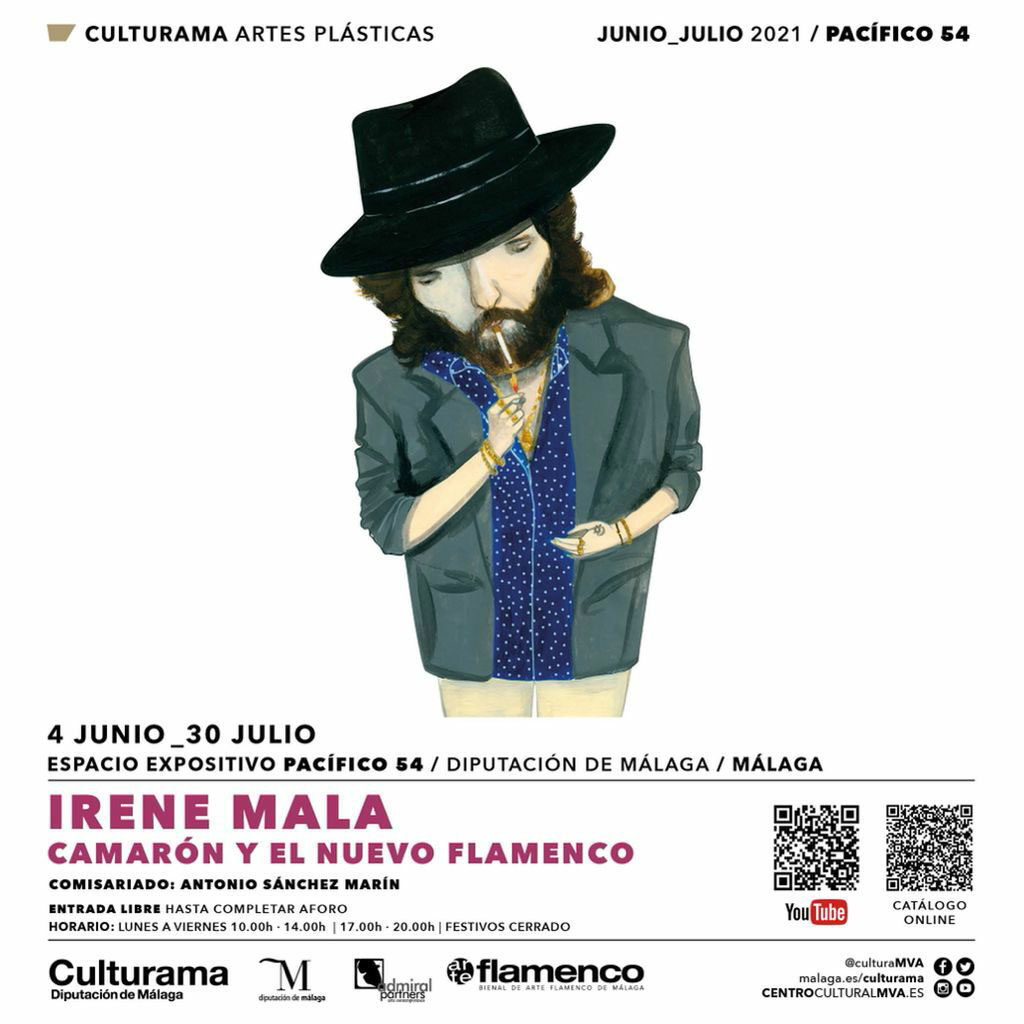 Exposición Irene Mala - Camarón y el nuevo flamenco