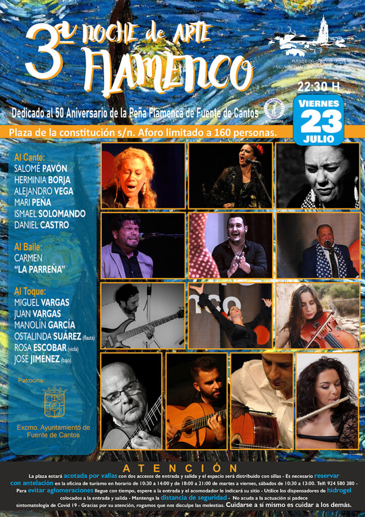 Noche de Arte Flamenco - Fuente de Cantos