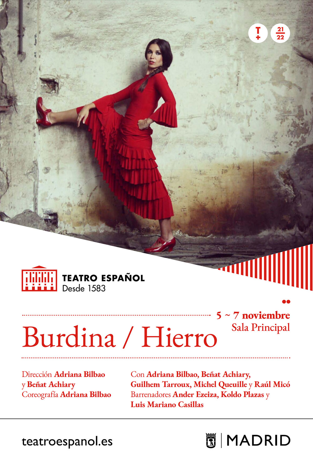 Adriana Bilbao - Burdina / Hierro Teatro Español