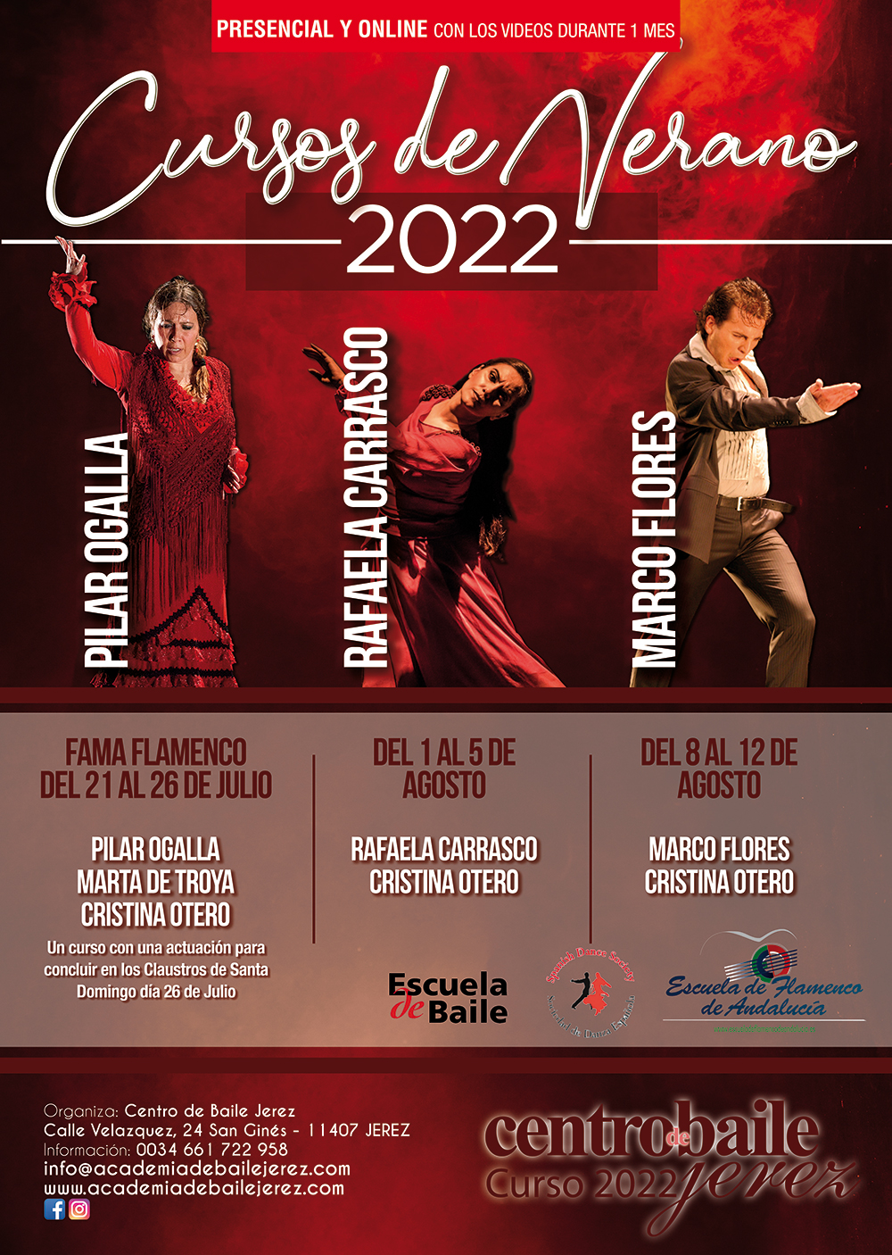 Centro de Baile Jerez – Cursos de Verano 2022