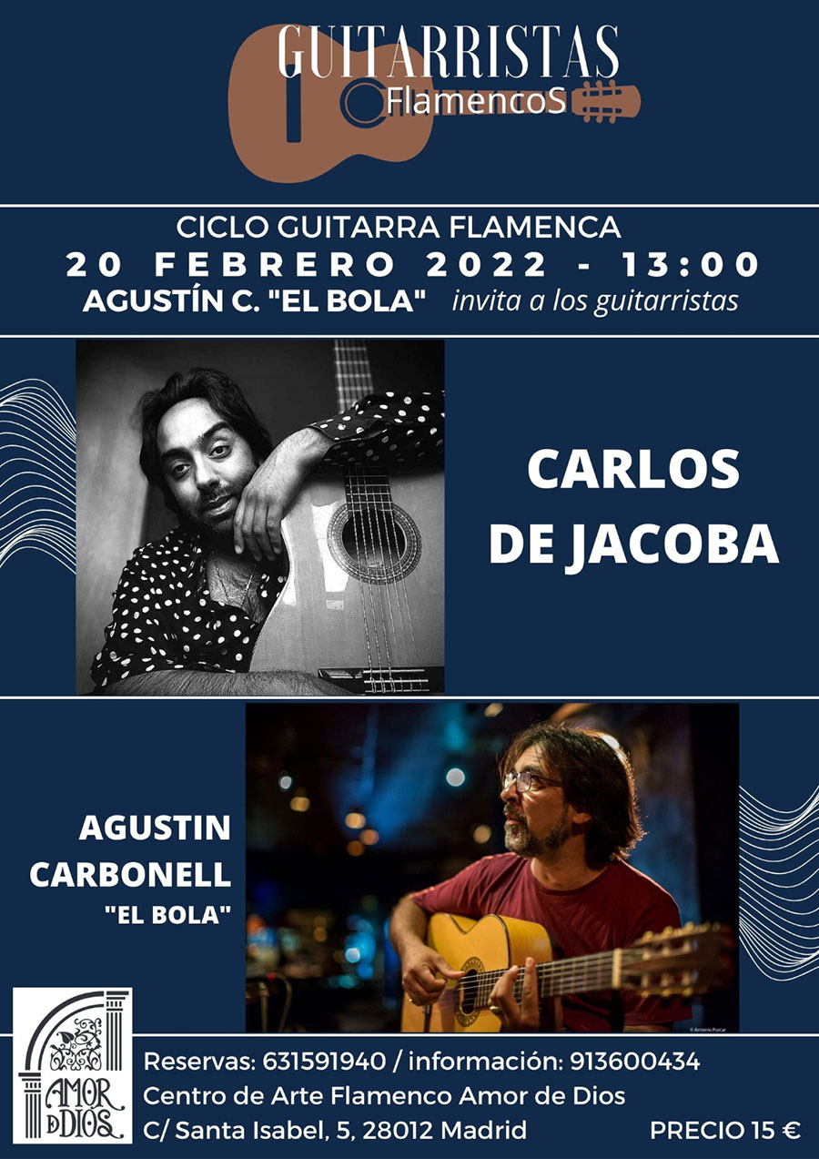 Guitarristas flamencos - Carlos de Jacoba