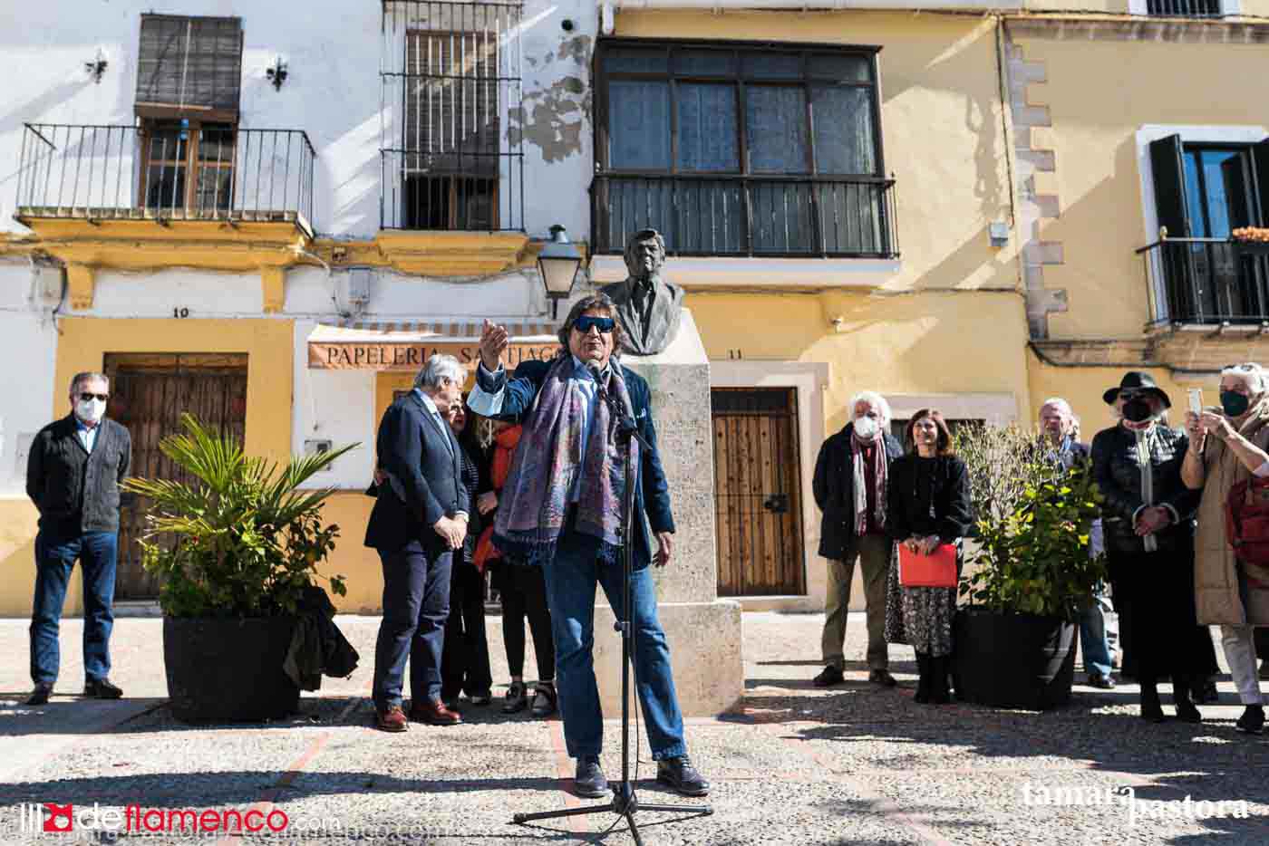 Homenaje a Caballero Bonald - Festival de Jerez - foto Tamara Pastora
