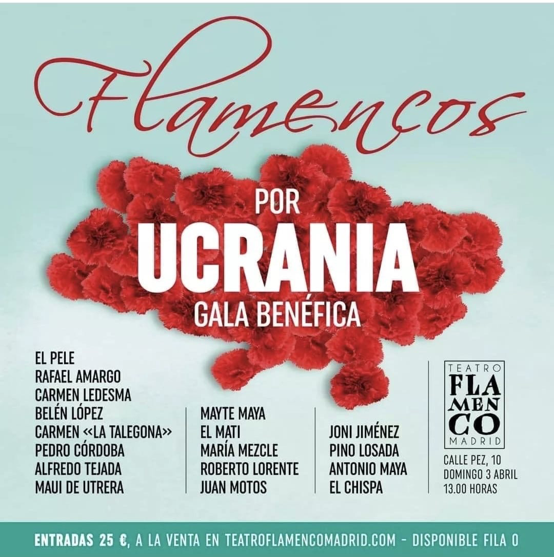FLAMENCOS POR UCRANIA – CONCIERTO BENÉFICO