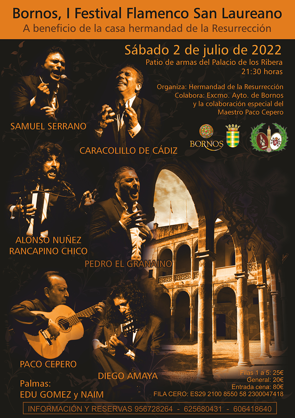 Bornos, Festival Flamenco San Laureano