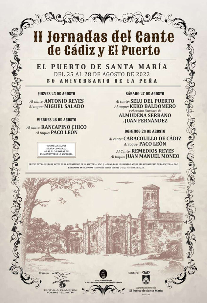 JORNADAS DEL CANTE DE CÁDIZ Y EL PUERTO
