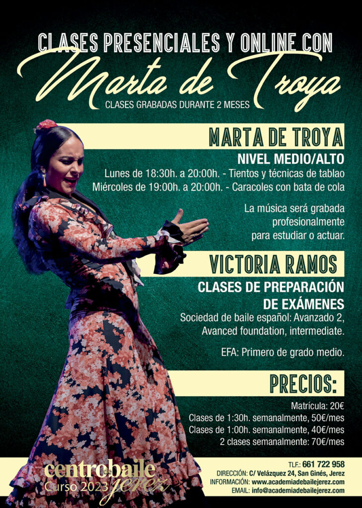 Clases de flamenco desde Jerez