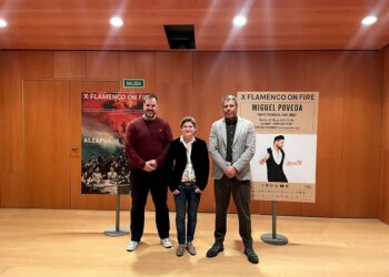 Presentación Flamenco on Fire en Pamplona