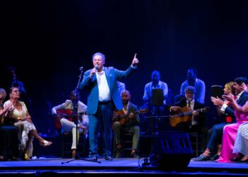 Enrique el Zambo en la Fiesta de la Bulería