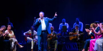 Enrique el Zambo en la Fiesta de la Bulería