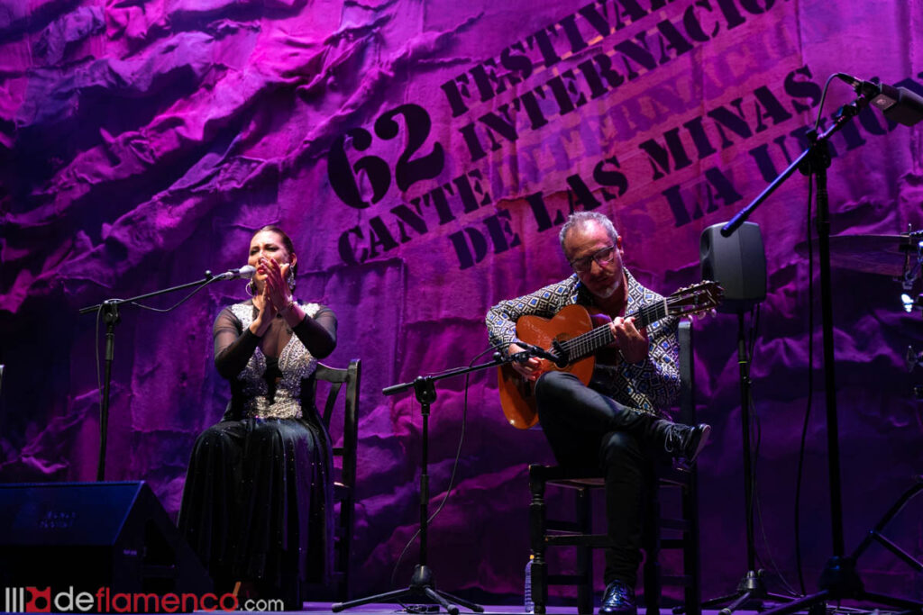 Marina Heredia en el Festival del Cante de las Minas 2023