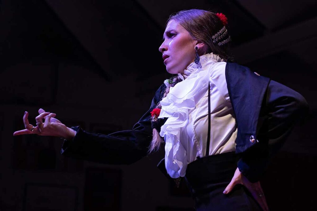 Beatriz Cruz de Alba, ganadora del I Concurso de Baile Ciutat Flamenco, Taller de Músics