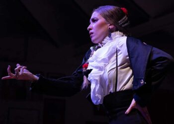 Beatriz Cruz de Alba, ganadora del I Concurso de Baile Ciutat Flamenco, Taller de Músics