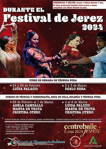 Curso durante el Festival de Jerez 2024 - Centro de Baile Jerez