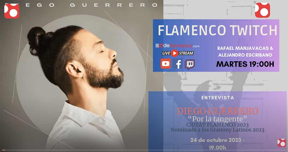 Entrevista a Diego Guerrero en Flamenco Twitch