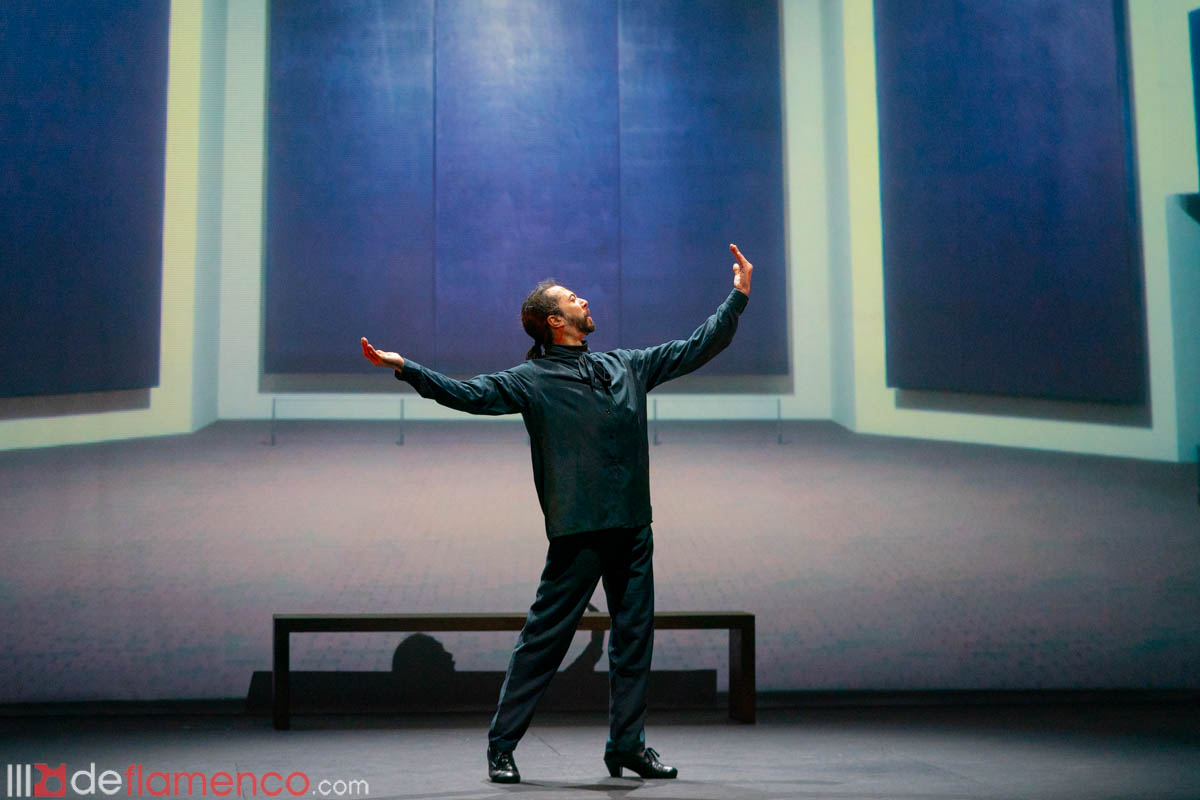 El bailaor José Maya estrena hoy en el Teatro Pavón su Color sin nombre
