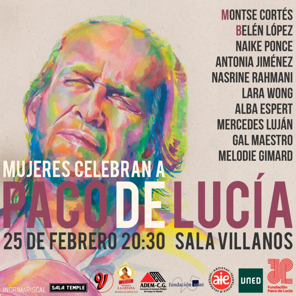 Mujeres celebran a Paco de Lucía