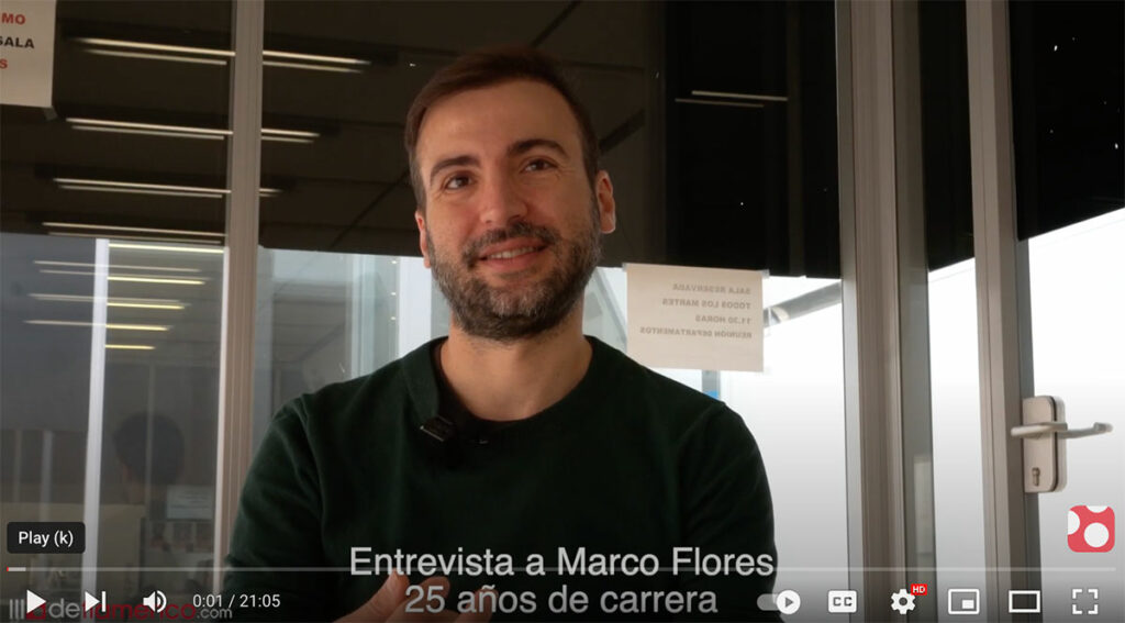 Entrevista Marco Flores - 25 años de carrera