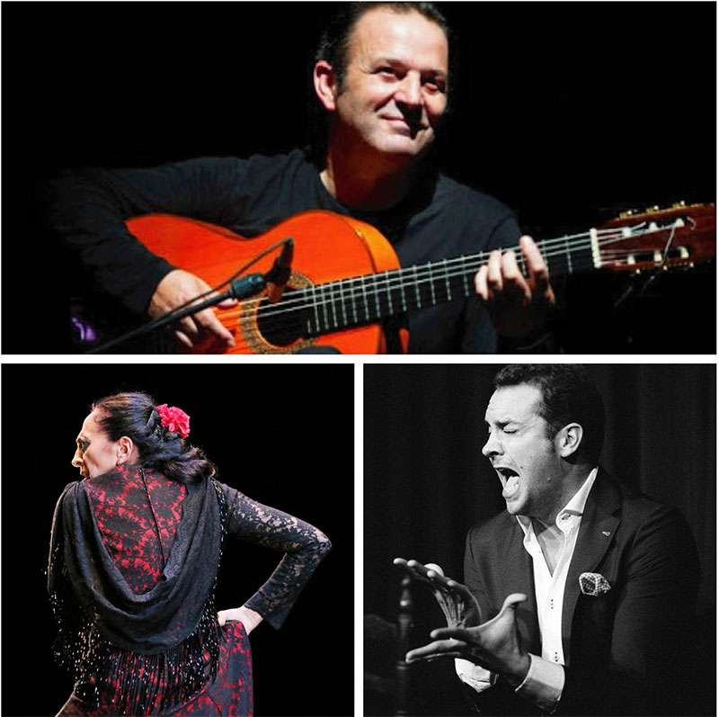 Gerardo Núñez, Carmen Cortés, Jesús Méndez - Festival de la guitarra