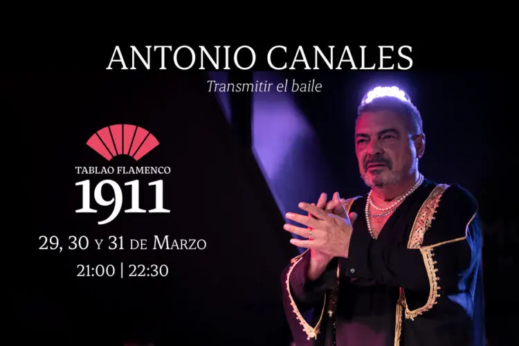 Antonio Canales baila en el Tablao Flamenco 1911