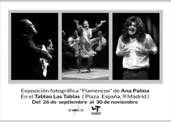 Exposición "Flamencos" de Ana Palma en Las Tablas (Madrid)