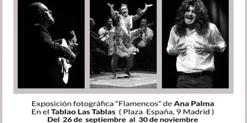 Exposición "Flamencos" de Ana Palma en Las Tablas (Madrid)