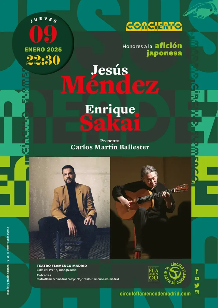 Jesús Méndez - Enrique Sakai - Círculo Flamenco de Madrid