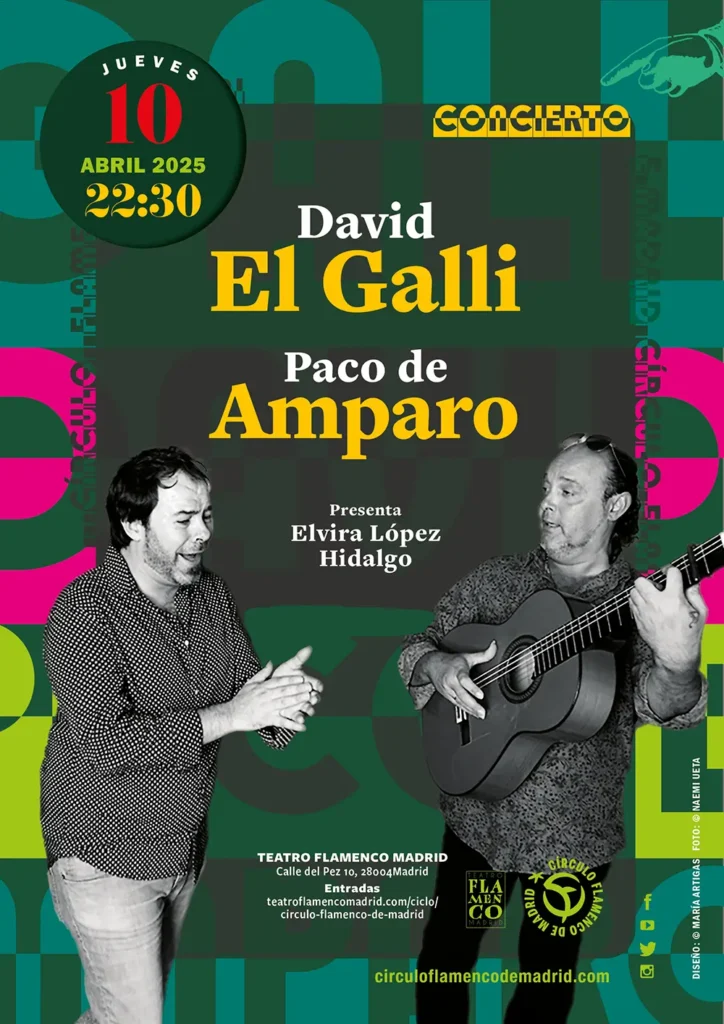 El Galli & Paco de Amparo - Círculo Flamenco de Madrid