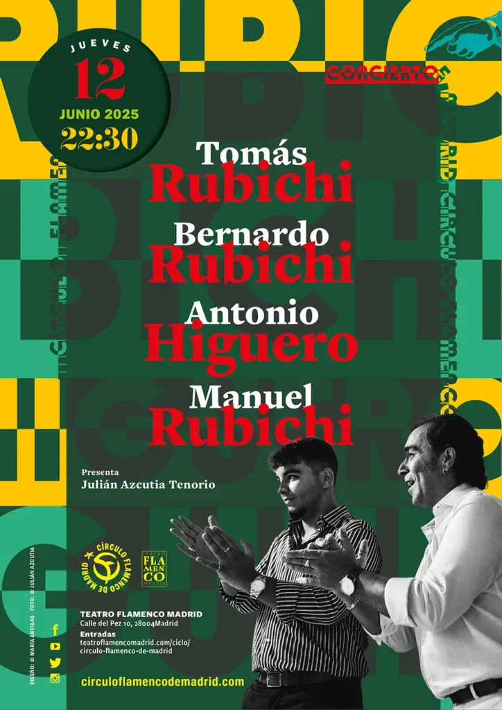 Tomás Rubichi, Bernardo Rubichi, Antonio Higuero y Manuel Rubichi