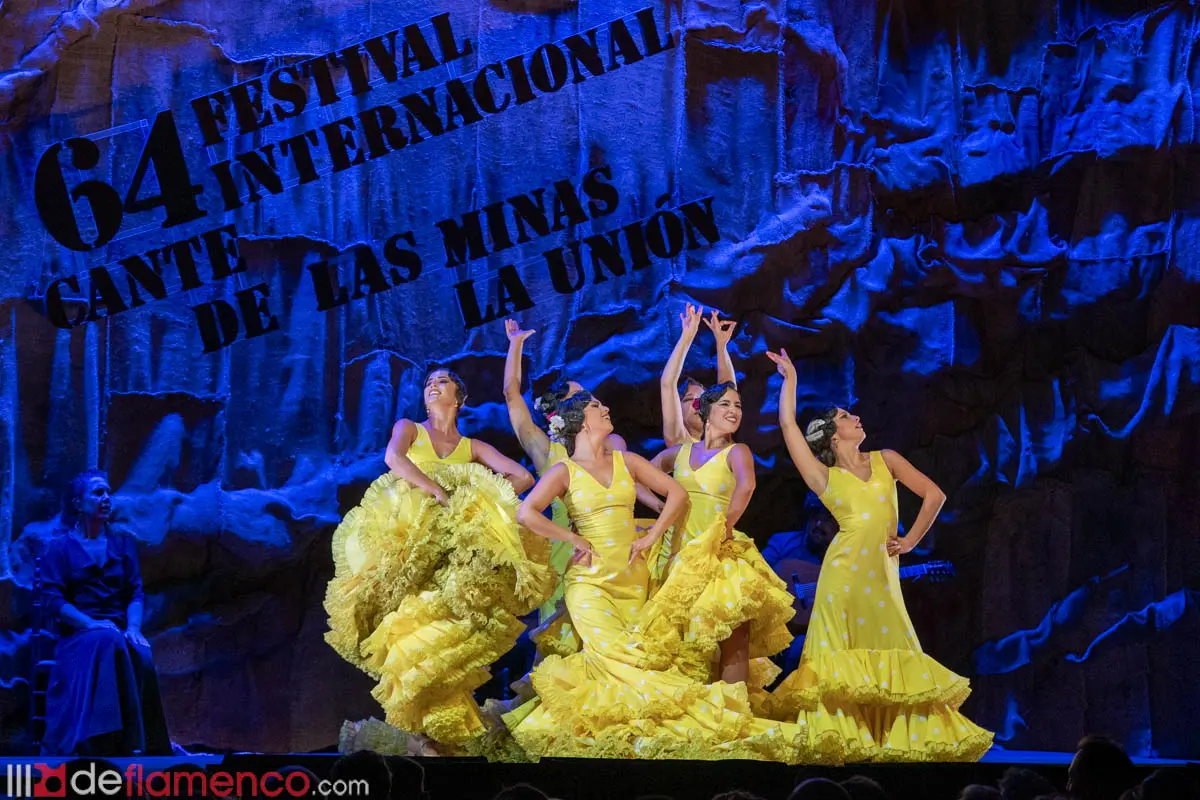 El Ballet Flamenco de Andalucía clausura las galas del Cante de las Minas con Tierra Bendita