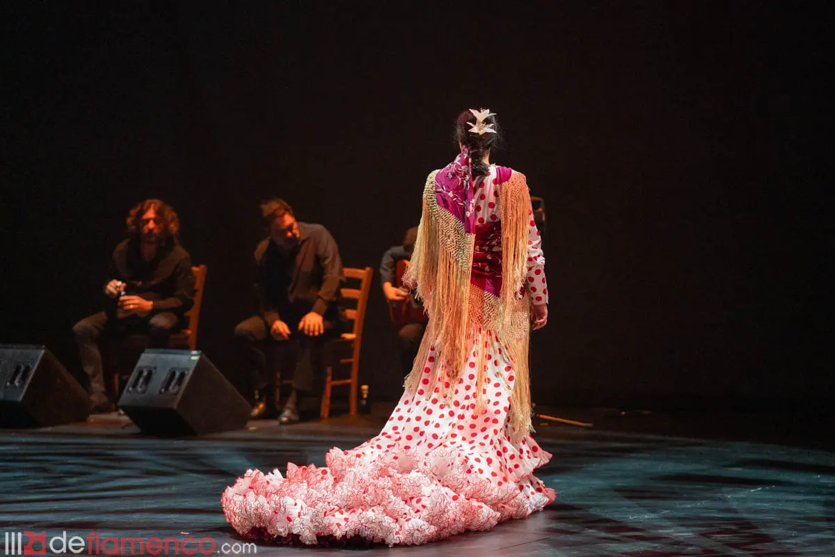 José Luis Kaele, Reyes Carrasco e Irene Morales en Suma Flamenca Joven
