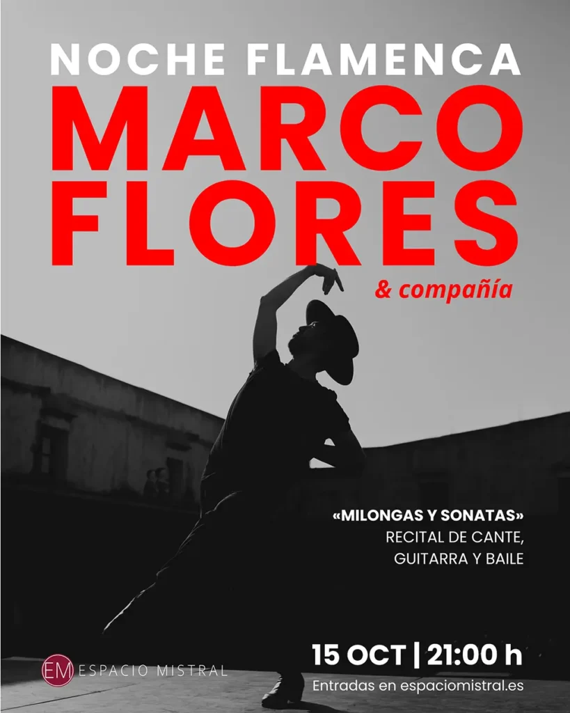 Marco Flores en Espacio Mistral