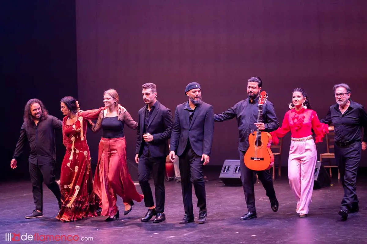Andjela Misic, Esperanza Garrido y Nerea Carrasco en Suma Flamenca Joven