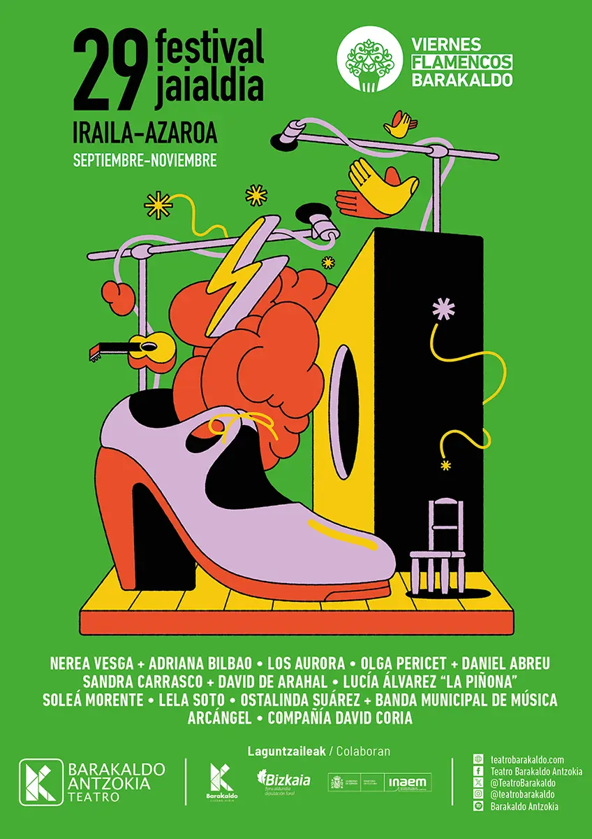 El Festival Viernes Flamencos de Barakaldo celebra su XXIX edición con diez estrenos en Euskadi
