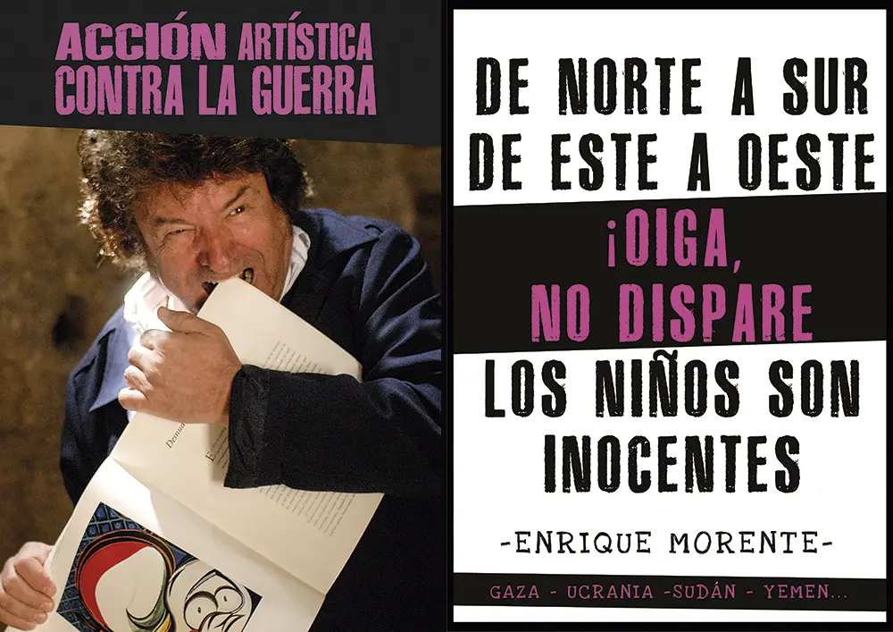 ACCIÓN ARTÍSTICA CONTRA LA GUERRA