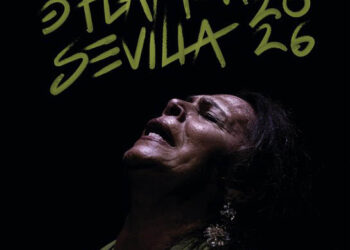 Cartel de la Bienal de Flamenco de SEvilla 2026 - Emilio Morenatti